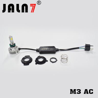 China Motorcycle LED Headlight Bulb M3 AC JALN7 Hi/Lo BeamDRL Fog Replacement Conversion Kit Headlamp Lamp 40W 4000LM 6-80V for sale