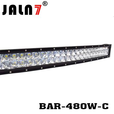 China LED Light Bar JALN7 50Inch 480W Curved CREE Original Spot LED Driving Lamp Super Bright Off Road Lights LED Work Light for sale