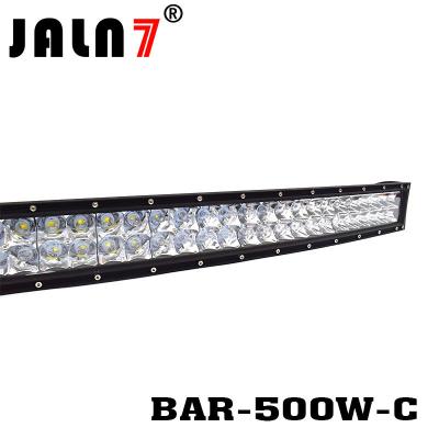 China LED Light Bar JALN7 52Inch 500W Curved CREE Original Spot LED Driving Lamp Super Bright Off Road Lights LED Work Light for sale