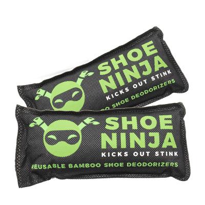 China Activated Bamboo Charcoal Shoe Deodorizer Bags Natural and Sustainable Odor Eliminator for sale