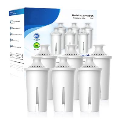 China Filtro de agua de jarra con certificación W / NSF para el reemplazo de OB03 107007 clásico OEM en venta