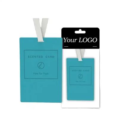 China LEGREEN Scented Card Air Freshener Clips Home Aromatherapy Tablets with Customized Color for sale