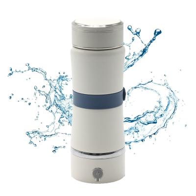 China Desktop Hydrogen Water Generator with SPE PEM Rechargeable Bottle and Plastic Housing for sale