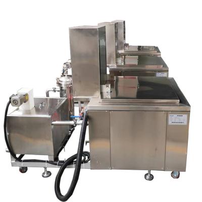 China Automated Ultrasonic Cleaning Machine For Carburetors Machine Parts Circulating Filter 190L for sale