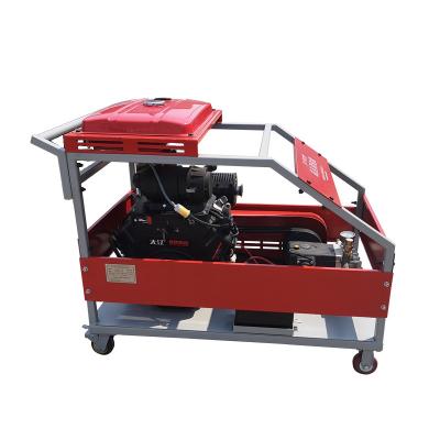 China Drain High Pressure Water Jet Cleaner Washer 7250psi 5.8gal Gasoline Engine Drives for sale