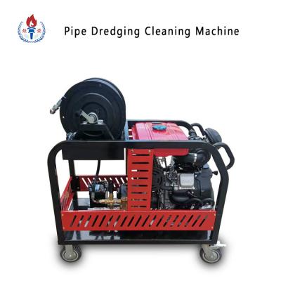 China Stainless Steel Nozzle Pipe Dredging Cleaning Machine With 1 Cleaning Gun à venda