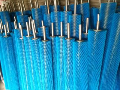 China Industrial Rotating Nylon Roller Brush For Cleaning en venta