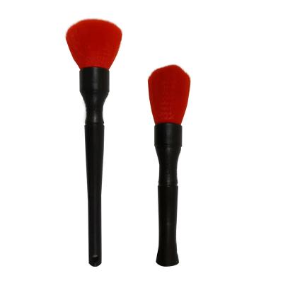China 2pc Soft Bristle Car Detailing Brushes Interior Exterior For Air Vent for sale