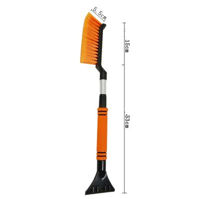 China Plastic Snow Car Shovel Scraper Ice Cleaner Tool With Brush Parts for sale