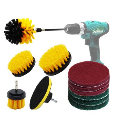 China Customized Drilling Scrubber Brush Set For All Purpose Clean for sale