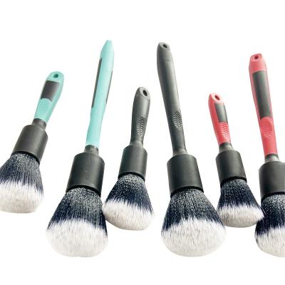 China Auto Interior Soft Car Cleaning Brushes Set Car Wheel Detailing Brush for sale