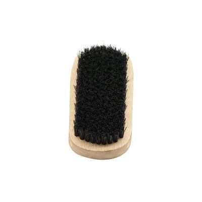 China Customized Solid Wooden Handle Shoe Brush Multi Purpose Remove Stains for sale