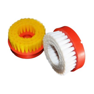 China Floor Carpet Bathroom Cleaning Drill Brush 4 Inch Car Cleaning Brushes For Drill for sale