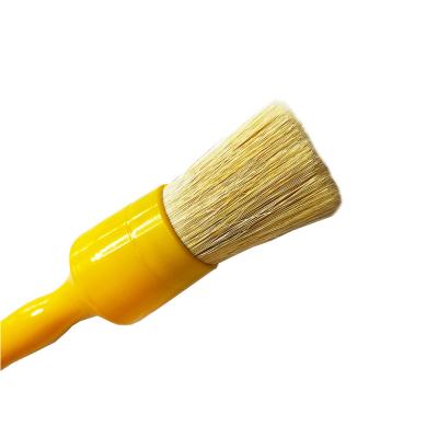 China High Quality Factory Price Pig Bristle Car Detailing Brush And Car Cleaning Brush for sale