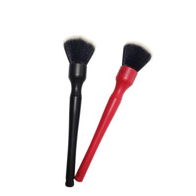 China Plastic Handle 16.5cm Soft Car Cleaning Brushes For Car Interior for sale