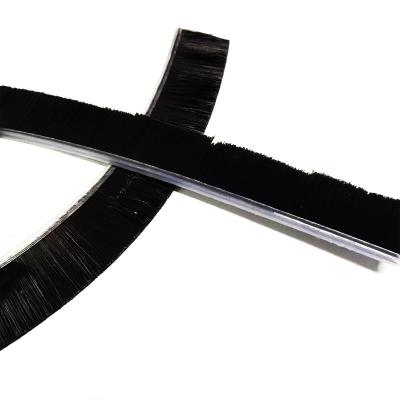 China Eco friendly Adhesive Backed nylon Brush Strip For Bottom Of Door for sale