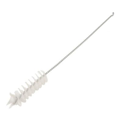 China Stainless Steel Long Pipe Cleaning Brush 15.5cm Nylon Tube Brushes for sale