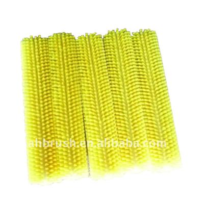 China Fruit Vegetable polyethylene Cleaning Roller Brush Soft Nylon for sale