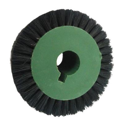 China Industrial Fruit Cleaning Roller Brush Nylon Bristle Cylinder for sale