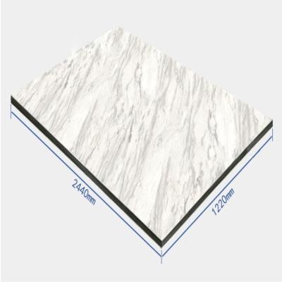 Chine Panneau composé en aluminium de marbre résistant aux chocs du matériau composite 4050mm en métal à vendre