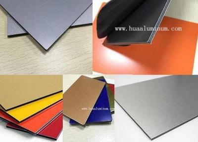 Китай Удар - устойчивое 1200*2440mm алюминиевое плакирование стены обшивает панелями 4mm продается