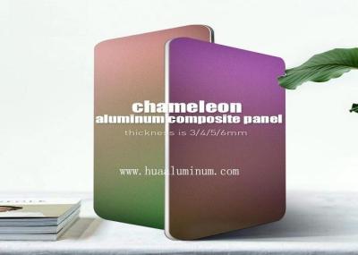 Chine panneau composé en aluminium du caméléon ACP de 1500*3000mm ignifuge à vendre