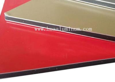 China Anti Mould 2440mm PVDF Aluminium Composite Panel ACP Building Material for sale