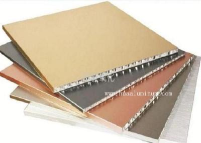China PVDF Coated Honeycomb Aluminium Panel Corrosion Resistant Aluminium Honeycomb Sheet for sale