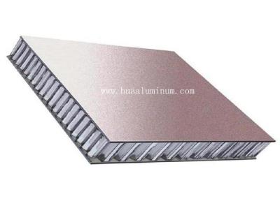 China Lightweight 1220mm Aluminium Honeycomb Board Fire Resistant For Hotel Halls for sale
