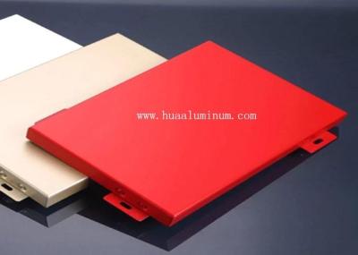 China Moisture Proof 4000*1300mm Aluminium Solid Panel Wall Cladding for sale