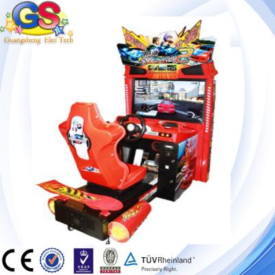China 2014 3D kids Coin Operated car racing game machine ,racing car brick game for sale