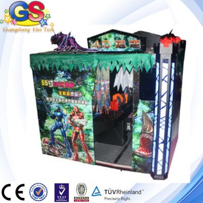 China 2014 3D5D video gun shooting game machine, simulator gun shooting arcade game machine for sale