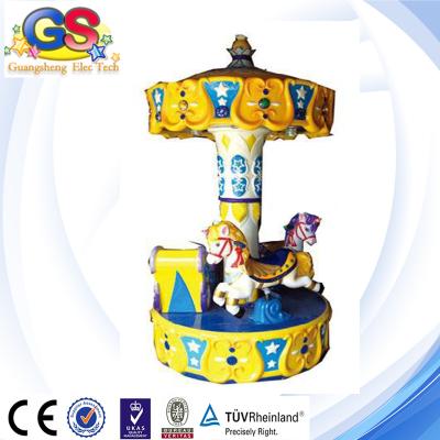 China Carousel Horse carousel for sale kiddie rides yellow for sale