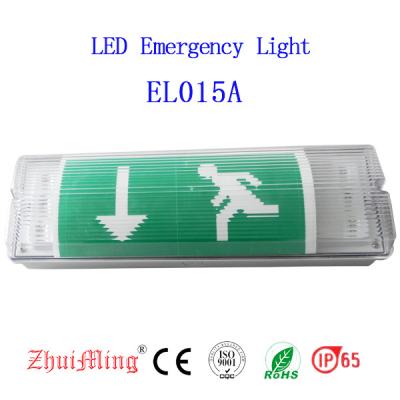 China Wall Surface Mounted Waterproof Emergency Light , LED Emergency Bulkhead Light IP 65 for sale