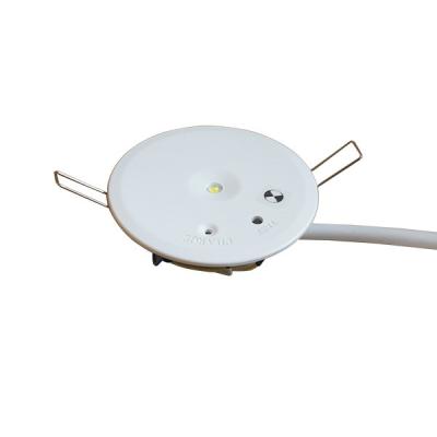 China Ceiling Recessed LED Emergency Downlight For Industrial , Ni - MH Battery Powered for sale