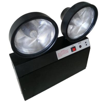 China IP20 3 Hours Operation Led Emergency Twin Spot Security Light Battery Powerd for sale