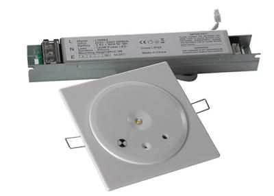Chine fonctionnement sur batterie de lumière de secours du plafond LED du Ni-Cd 1W 1.0Ah 20PCS à vendre