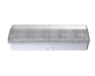 China Rechargeable IP20 3W LED Plastic Emergency Light Wall Surface Mounted for sale