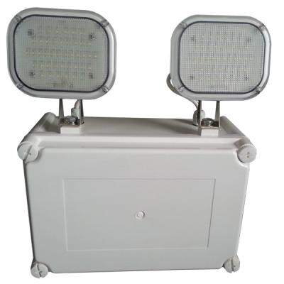 China IP65 Waterproof LED Twin-spot Emergency Ni-Cd Battery Operation Light for sale