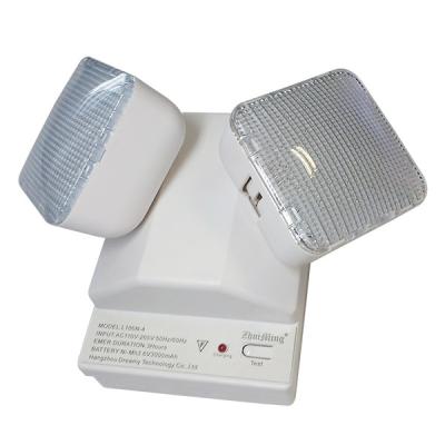 China LED Battery Rechargeable Emergency 3W Twin-spot Light With 3 Years Warranty for sale
