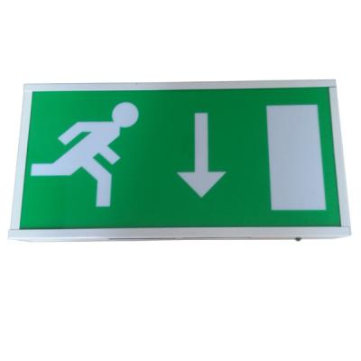 China IP20 Maintained LED Emergency Light Fire Exit Signs With PC Diffuser for sale