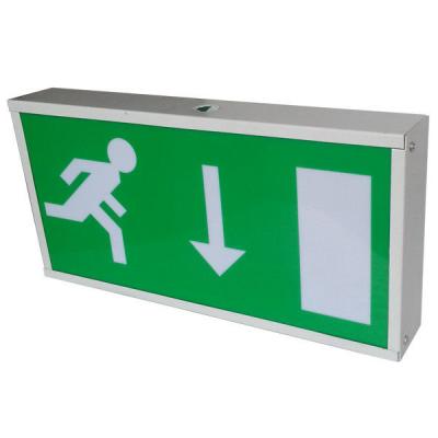 China LED Rechargeable Battery Powered LED Emergency Exit Signs Lights for sale