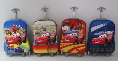 China Disney Pixar McQueen Cars Trolley School Canvas Red Lunch Bag Pencil Case set for sale