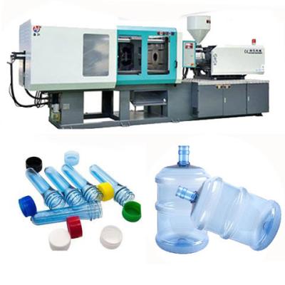 China Semi Automatic Plastic Bottle Blowing Machine PET Injection Molding Machine Te koop