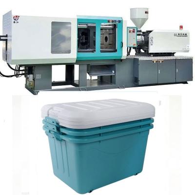 China Hydraulic Box Injection Molding Machine PET PP PC ABS Thermoplastic Processed With High Output for sale