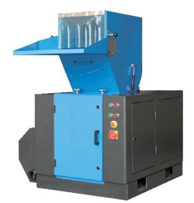 China Industrial Plastic Scrap Grinding Machine , Plastic Crushing Machine Sound- Proof for sale