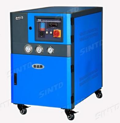 China Electrostatic Power Paint Industrial Air Chiller With Wheels Elegant Appearance for sale