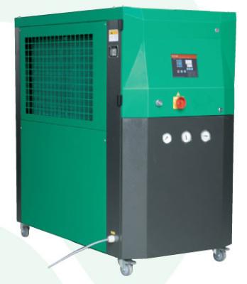 China Green High Capacity Industrial Water Chiller Unit 4W Wooden Box Packing for sale