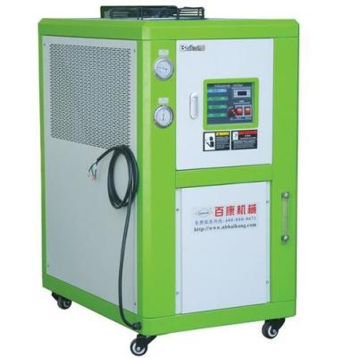 China Freestanding Wheeled Water Cooled Industrial Chiller , 30W Air Cooled Water Chiller for sale