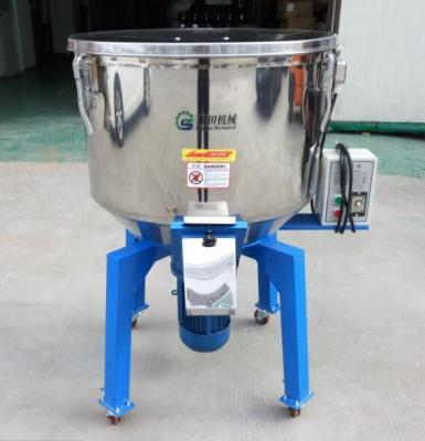 China A máquina plástica do misturador da estrutura vertical com rodízio roda de baixo nível de ruído à venda